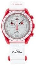 Swatch Omega x Moon Mission to Mars Speedmaster Red & White - New… on Amazon.ae - Price Tracker