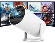 Mini Portable Projector HY300 with Android TV, 12000 Lumens, 4K Support, WiFi 6 Connectivity on Amazon.ae - Price Tracker