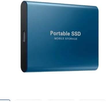 Portable Hard Drive 2TB, Mini SSD Hard Drives,Solid State External Drives,Computer Backup Drive,USB 3.1 to Type-C Support Data Storage Transfer for Windows XP PC Laptop and Mac (Blue, 2.0, TB) on Amazon.ae - Price Tracker