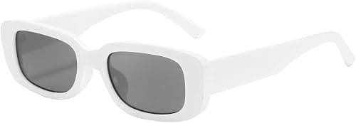 Retro Rectangle Sunglasses Women and Men Vintage Small Square Sun Glasses Protection Glasse, UV400 Protection Glasse, Vintage Driving Glasses 90’s Fashion Narrow Square Frame on Amazon.ae - Price Tracker