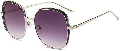 Large Foursquare Frame Sunglasses Retro UV Protection Fishing Outdoor Drive Generic Decoration Sunglasses for Women (Color : PURPLR) on Amazon.ae - Price Tracker