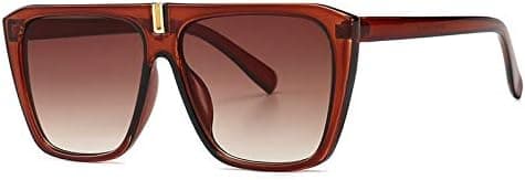 Straightforwardly Flat-top Sunglasses UV-proof Outside Beach Drive Sunglasses for Women (Color : NO.4) on Amazon.ae - Price Tracker