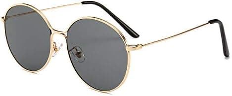 Rhythm Frame Alloy Color Paint Sunglasses Retro Anti-UV Outdoor Drive Sunglasses for Women (Color : GREY) on Amazon.ae - Price Tracker