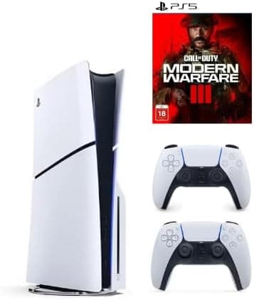 SIE Sony PlayStation 5 Slim Disc with Extra Dualsense White Controller + Call of Duty: Modern Warfare III PS5 MCY-International Version on Amazon.ae - Price Tracker