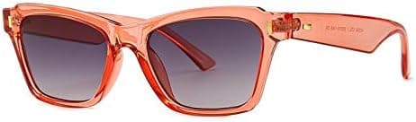 Ms. Sunglasses Classical Crazy Rice Stare Retro Style Modest Lame Mirror UV Protection Sunglasses for Women (Color : NO.4) on Amazon.ae - Price Tracker