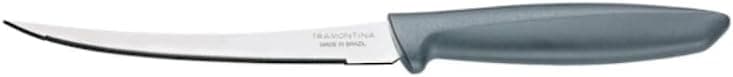 Tramontina Plenus 5 Inches Tomato Knife with Stainless Steel Blade and Gray Polypropylene Handle على Amazon.ae - متتبع الأسعار