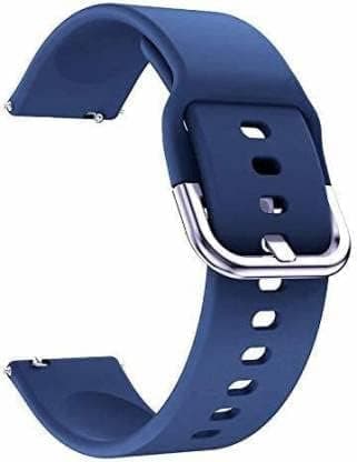 TechMount� 20mm Metal Buckle Silicone Straps for Noise X-Fit 1, Evolve 2, Colorfit Brio, Qube/Oxy, Realme Dizo Watch 2 & Any Smartwatch with Lug Width of 20mm (20MM Smart Watch Strap, Navy Blue), NAVY on Amazon.ae - Price Tracker