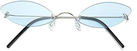 Minute Steel Legs Butterfly Cat's Eye Sunglasses Mod Retro Style Sunglasses for Women (Color : BLUE) on Amazon.ae - Price Tracker