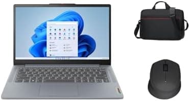 Lenovo IdeaPad Slim 3 14 Laptop, Intel Core i7-13620H, 14 Inch FHD Display, 16GB DDR5 RAM, 512GB SSD, Intel UHD Graphics, Windows 11, Arctic Grey, with Bag and Wireless Mouse (UPGRADE) on Amazon.ae - Price Tracker