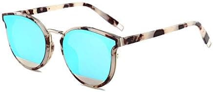 High Character Fashion Sunglasses Sunglasses Female Light Alloy Inserts Sunglasses for Women (Color : BLUE) on Amazon.ae - Price Tracker