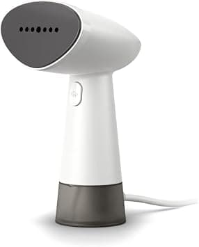Philips Handheld Steamer 1000 Series, 35 sec. Heat-up Time, Lightweight & Compact Design, Heat Resistant Glove, 85 ml Water tank, White (STH1010/10) على Amazon.ae - متتبع الأسعار