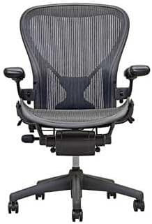 Herman Miller Aeron Size B - PostureFit, Graphite, Mesh Back, Modern Office Chair on Amazon.ae - Price Tracker