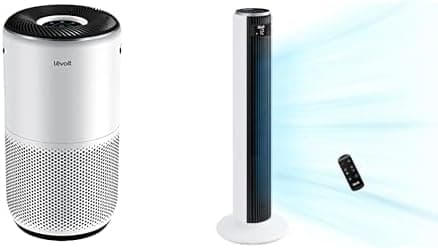 Levoit Core 400S air purifier + F362 tower fan على Amazon.ae - متتبع الأسعار