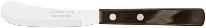 Tramontina Wood Handle Butter Knife, Polywood, Dishwasher Safe, Durable, Natural Wood, Made in Brazil على Amazon.ae - متتبع الأسعار