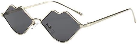 Lip Modern Retro Style Sunglasses Amber Frame in Assorted Colors UV Sunglasses for Women (Color : Silver frame) on Amazon.ae - Price Tracker