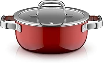 WMF Fusiontec Mineral Pro 0519515290 Stewing Pan, Lid, 20 cm, Durable, Scratch-Resistant Material, Induction Cooking Pot, Suitable for All Types of Cookers, Made in Germany, Passion Red on Amazon.ae - Price Tracker