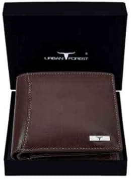 URBAN FOREST Oliver Leather Wallet for Men, Aniline Brown, 13 cm x 11 cm x 2.5 cm, Contemporary on Amazon.ae - Price Tracker