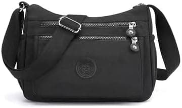 Crossbody Bags for Women Waterproof Tote Bag Casual Nylon Purse Handbag RFID Lightweight Messenger Bag on Amazon.ae - Price Tracker