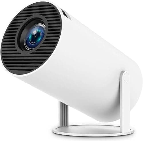 Mini Projector, HY300 Portable Projector, Support 4K 1080P with Dual-Band WIFI6 5G Wireless 5.0 Bluetooth Android 11, 180° Rotatable,160 ANSI Auto Keystone Correction, 40"-130" Screen Video Projector on Amazon.ae - Price Tracker
