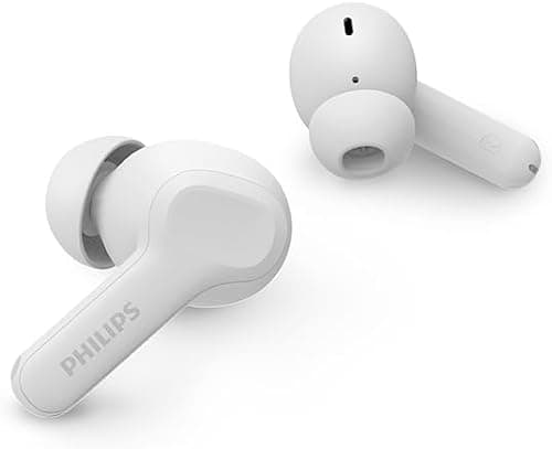 Philips TAT1109WT True Wireless Earbuds Bluetooth 5.4 | Dynamic Bass, 24 h Battery (earbuds + case) | IPX4 Sweat-Resistant | Touch Controls | Voice Assistant | Pocket-Size Case White on Amazon.ae - Price Tracker