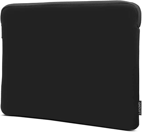 Lenovo Basic Laptop Sleeve – (15.6 Inch) - Neoprene Material - Soft Fleece Lining - Zippered Top Opening - Black on Amazon.ae - Price Tracker