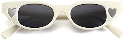 Love Instant Two-color Cat's Eye Sunglasses Mod Retro Style Sunglasses for Women (Color : NO.4) on Amazon.ae - Price Tracker