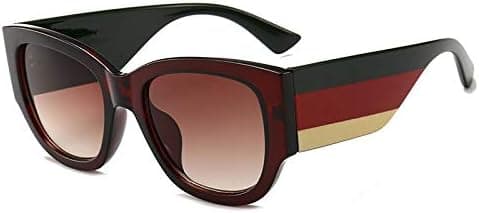 2019 Hot Vanguard Fashion Tri-color Frame Sunglasses Rainbow Vividness O.k. Glasses Sunglasses for Women (Color : NO.5) on Amazon.ae - Price Tracker