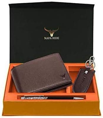 NAPA HIDE Men Leather wallet for Men Travel Accessory- Bi-Fold Wallet on Amazon.ae - Price Tracker