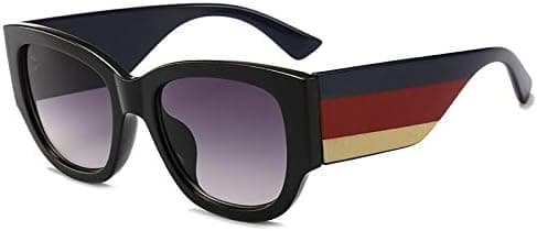 2019 Hot Vanguard Fashion Tri-color Frame Sunglasses Rainbow Vividness O.k. Glasses Sunglasses for Women (Color : NO.1) on Amazon.ae - Price Tracker