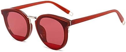 High Character Fashion Sunglasses Sunglasses Female Light Alloy Inserts Sunglasses for Women (Color : Red) on Amazon.ae - Price Tracker