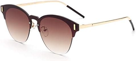 One-piece Frameless Sunglasses, UV-proof Extraneous Drive Sunglasses for Women (Color : Tea) on Amazon.ae - Price Tracker