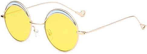 Fashion Sunglasses Personality Eyebrows Subaltern Cycle Sunglasses Decorative Glasses Party Ball Sunglasses for Women (Color : Yellow) on Amazon.ae - Price Tracker
