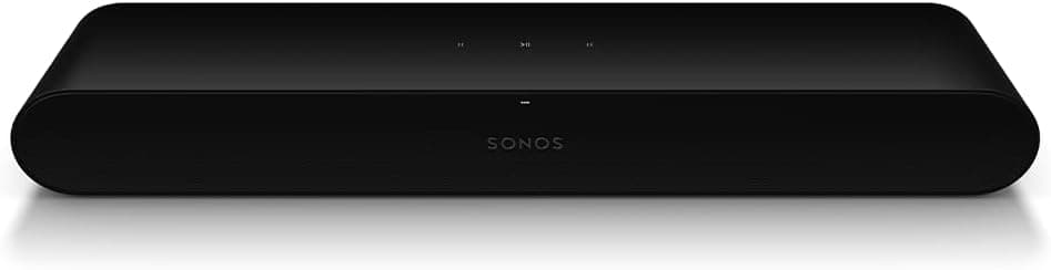 Sonos Ray Soundbar - All-in-one compact and sleek soundbar with Blockbuster sound for movies, gaming and wifi music streaming, compatible with Sonos App and Apple AirPlay, in black on Amazon.ae - Price Tracker