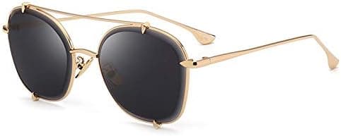 Sunglasses Male Personality Limited Alloy Eyeglass Frame Retro-style External UV Sunglasses for Women (Color : Black) on Amazon.ae - Price Tracker