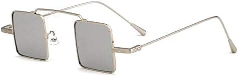 Modest Metal Block Sunglasses Potpourri Sheet Marine UV Glasses Party Cosmetic Ball Sunglasses for Women (Color : SILVER) on Amazon.ae - Price Tracker