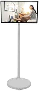 Cryfokt 24 Inch Portable TV, Wireless, 8G 128G, Standing Mobile Smart TV, Live Broadcasting Rotatable Monitor for Home Entertainment, Small Office, Advertising (UK Plug 100 on Amazon.ae - Price Tracker