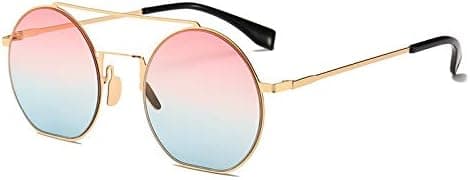 Cycle Minute Frame Sunglasses Personality Lowly Frame Glasses UV Protection Sunglasses for Women (Color : NO.4) on Amazon.ae - Price Tracker