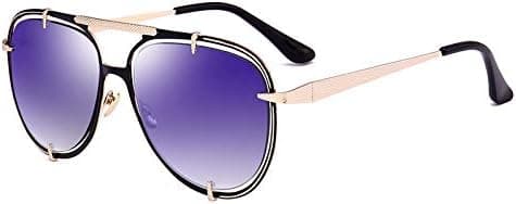 Alloy Frame Sunglasses Retro Style Glasses UV Protection Fashion Accessories Sunglasses for Women (Color : NO.6) on Amazon.ae - Price Tracker