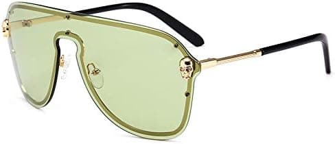 Feng Jing Comprise Personality Style Shield Sunglasses for Party Fishing Tourism Sunglasses for Women (Color : Green) on Amazon.ae - Price Tracker