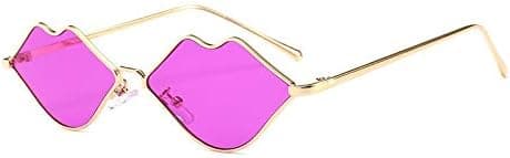 Lip Modern Retro Style Sunglasses Amber Frame in Assorted Colors UV Sunglasses for Women (Color : Pueple) on Amazon.ae - Price Tracker