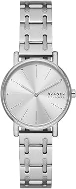 Skagen Signatur Watch for Women, Quartz Movement with Stainless Steel or Leather Strap - Best Deal Finder
