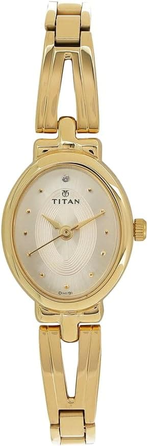 Titan Karishma Analog Oval Watch for Women's on Amazon.ae - Price Tracker
