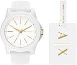 A|X Armani Exchange Watch AX7126, White, One Size, Women's - Best Deal Finder