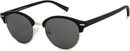 Vincent Chase By Lenskart | Full Rim Round | Polarized and 100% UV Protected | Men & Women | Medium | VC S14481 - Best Deal Finder