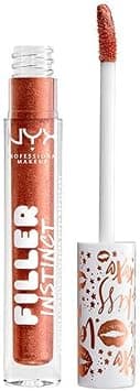 Nyx Professional Makeup Filler Instinct Plumping Lip Polish, Lip Plumper Gloss - Cheap Fills (Bronze Gold) - Best Deal Finder