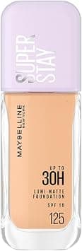 Maybelline New York Super Stay Lumi Matte Liquid Foundation, 30 HR Long Lasting yet Lightweight, 125, 35ml - Best Deal Finder