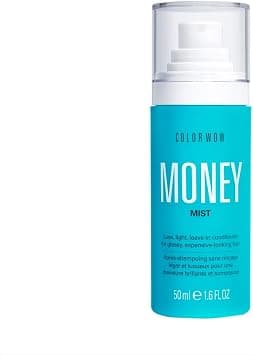 COLOR WOW Money Mist Luxe | Leave-In Conditioner Spray | Instant Hydration, Shine & Detangling | For Dry & Damaged Hair | Blue Sea Kale & Mediterranean Algae Complex | 50ml على Amazon.ae - متتبع الأسعار