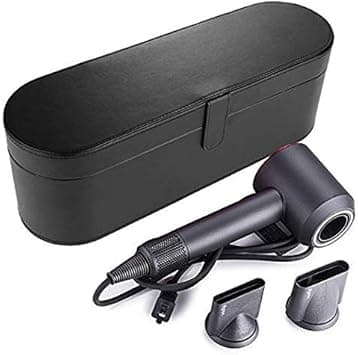 NEWLIFES Portable Storage Case for Dyson Supersonic Hair Dryer with Magnetic Flip PU Leather Hard Box on Amazon.ae - Price Tracker