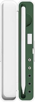 Carrying Case for Pencil 2nd Gen and 1st Generation - Storage Box with Lid for Pencil - Pen Protective Case for Pencil, Shock-Absorption (green) - Best Deal Finder