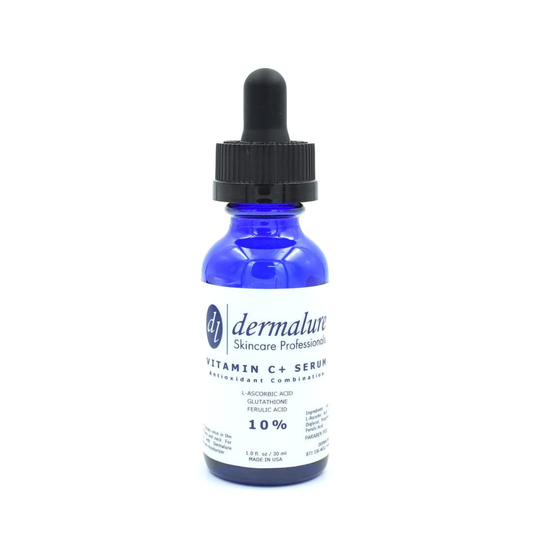 Dermalure VITAMIN C SERUM 10% 1oz. 30ml Skin and Face | Tri-Blend Formula with C Ferulic and Glutathione | Powerful Anti Oxidant Repair Serum for Erasing Wrinkles and Blemishes on Amazon.ae - Price Tracker